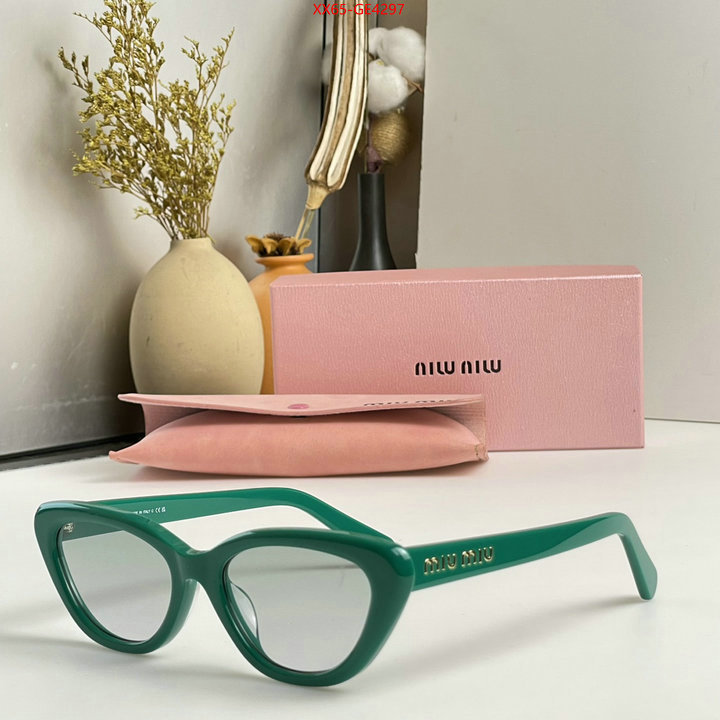 Glasses-Miu Miu,high quality perfect , ID: GE4297,$: 65USD