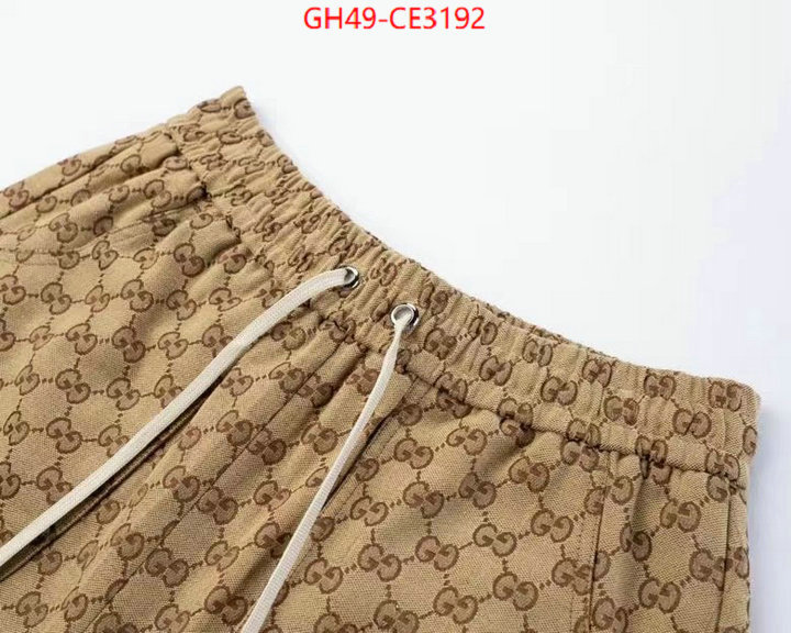 Clothing-Gucci,replica us , ID: CE3192,$: 49USD