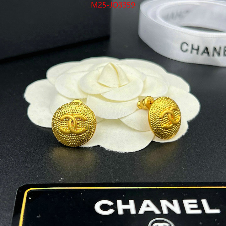 Jewelry-Chanel,replicas , ID: JO3359,$: 25USD