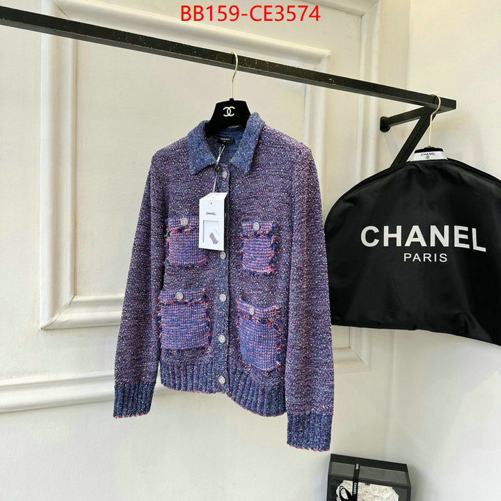 Clothing-Chanel,replica aaaaa+ designer , ID: CE3574,$: 159USD