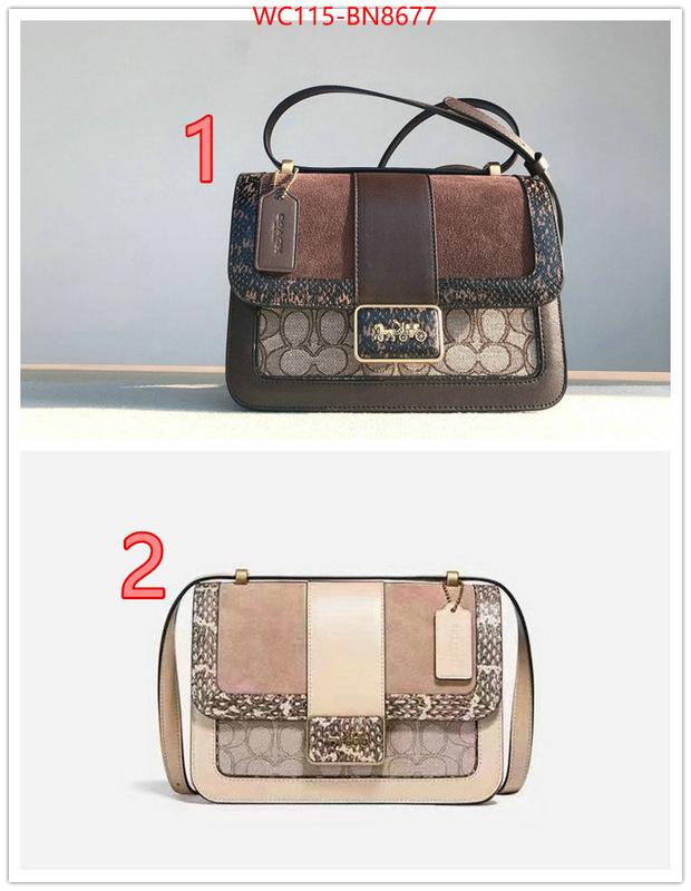 Coach Bags(4A)-Diagonal,ID: BN8677,$: 115USD