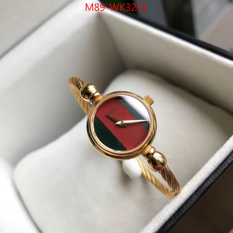 Watch(4A)-Gucci,what are the best replica ,ID: WK3251,$:89USD