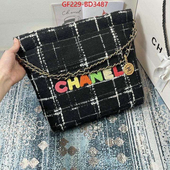 Chanel Bags(TOP)-Handbag-,ID: BD3487,$: 229USD