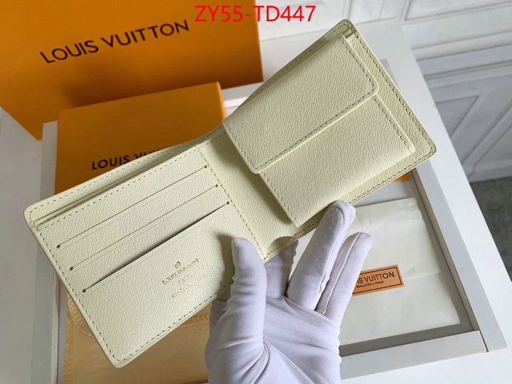 LV Bags(4A)-Wallet,ID: TD447,$: 55USD