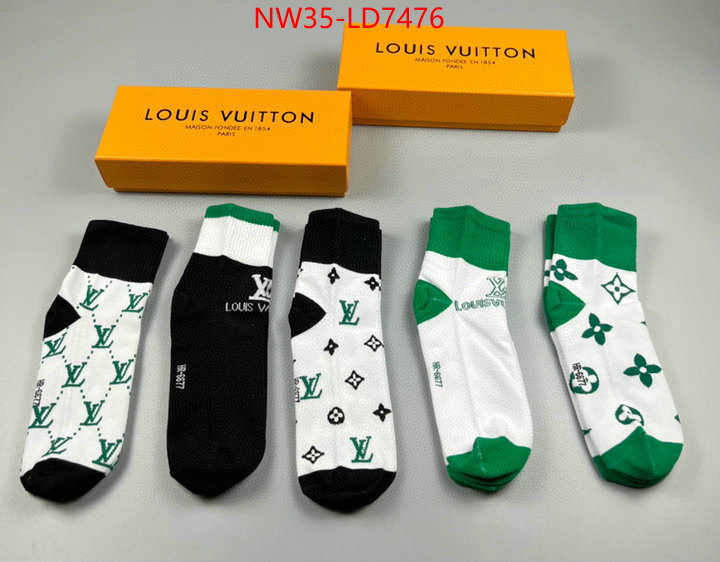 Sock-LV,replica designer , ID: LD7476,$: 35USD