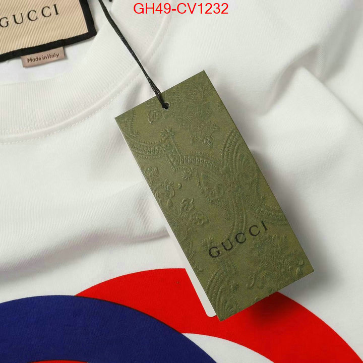 Clothing-Gucci,aaaaa replica , ID: CV1232,$: 49USD