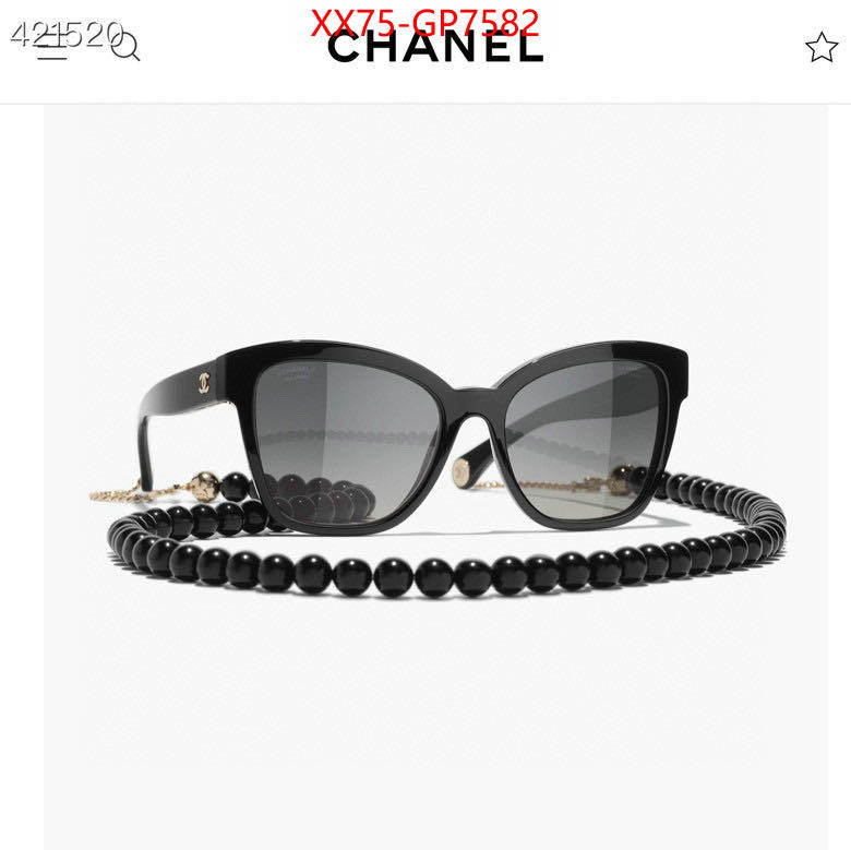 Glasses-Chanel,luxury shop , ID: GP7582,$: 75USD