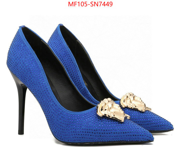 Women Shoes-Versace,shop cheap high quality 1:1 replica , ID: SN7449,$: 105USD