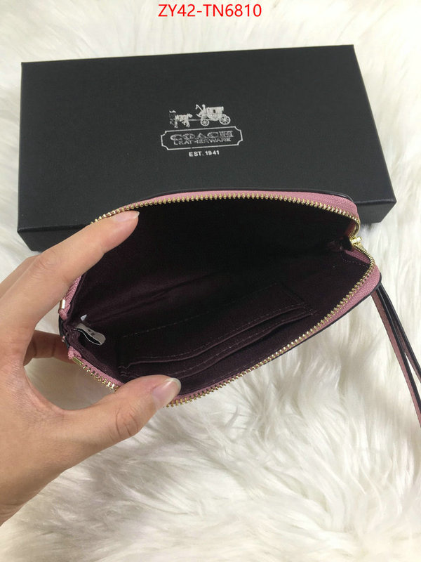 Coach Bags(4A)-Wallet,how to find replica shop ,ID: TN6810,$: 42USD