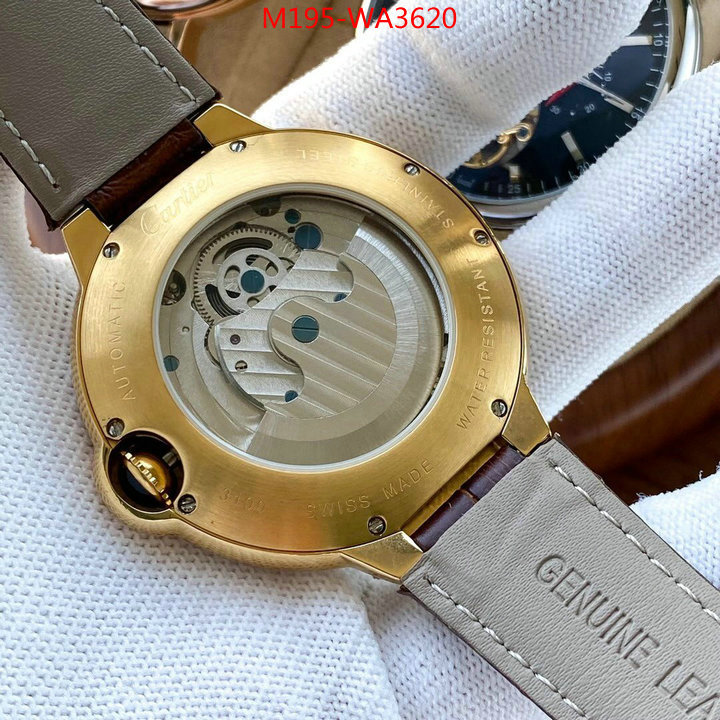 Watch(4A)-Cartier,new 2023 , ID: WA3620,$: 195USD