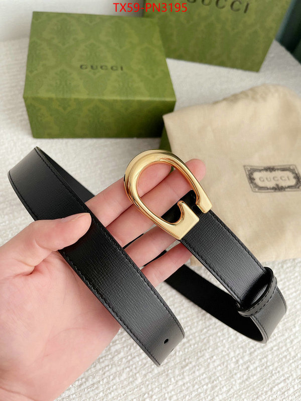 Belts-Gucci,aaaaa class replica , ID: PN3195,$: 59USD