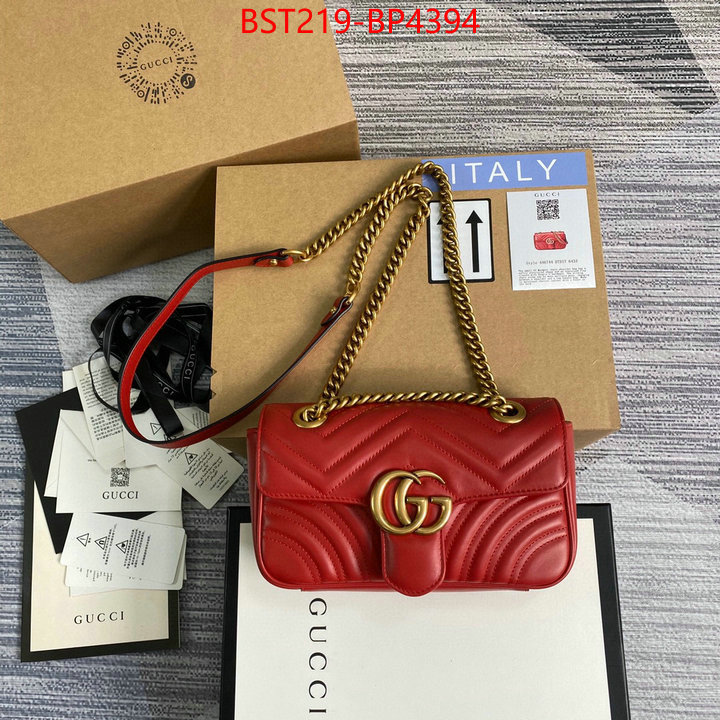 Gucci Bags(TOP)-Marmont,best quality fake ,ID: BP4394,$: 219USD