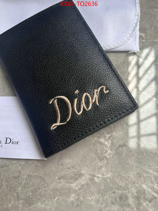 Dior Bags(TOP)-Wallet-,ID: TO2636,$: 89USD