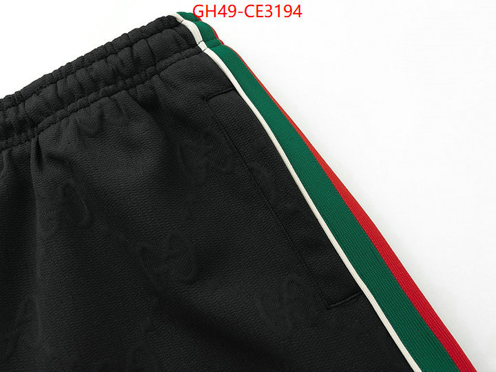 Clothing-Gucci,designer 1:1 replica , ID: CE3194,$: 49USD