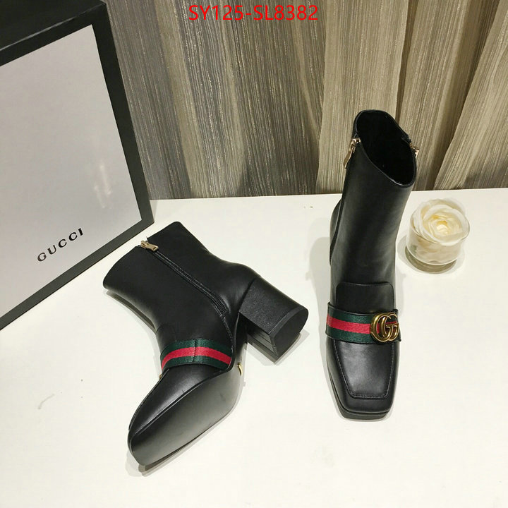 Women Shoes-Gucci,the best quality replica , ID: SL8382,$: 125USD