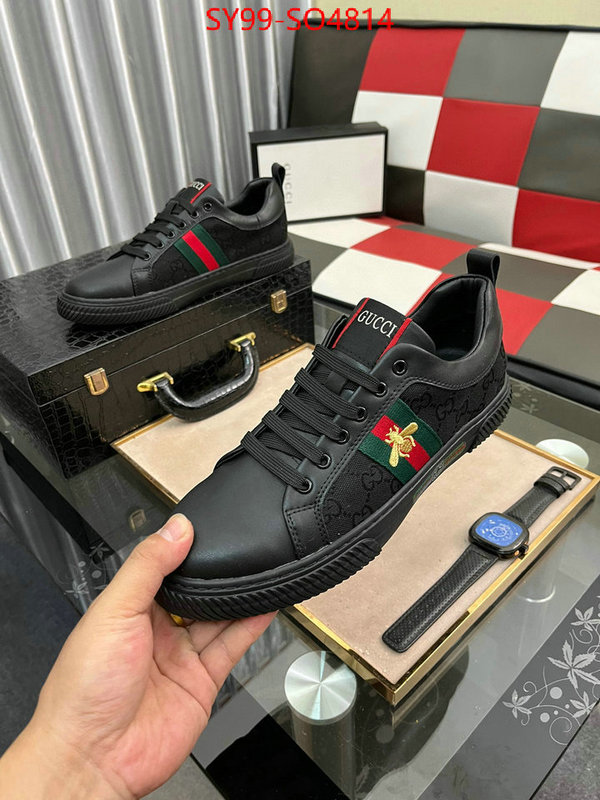 Men Shoes-Gucci,is it illegal to buy dupe , ID: SO4814,$: 99USD