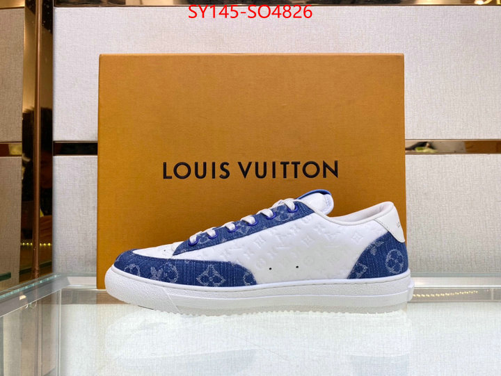 Men Shoes-LV,top quality designer replica , ID: SO4826,$: 145USD