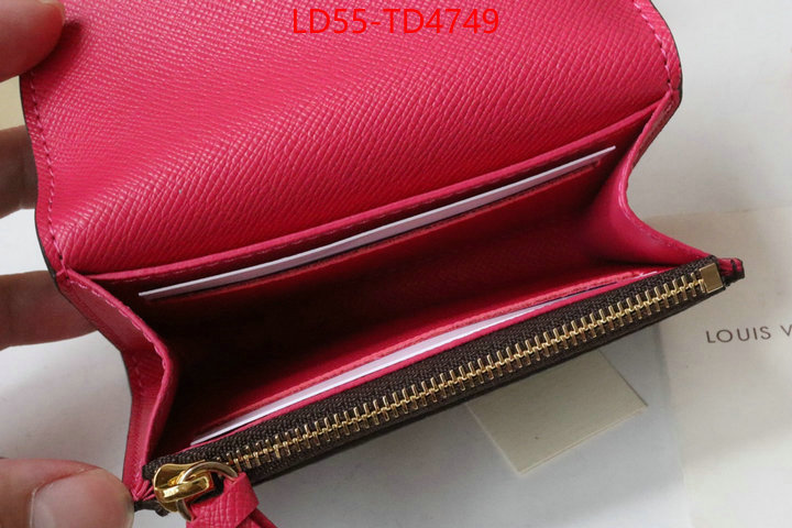 LV Bags(TOP)-Wallet,ID: TD4749,$: 55USD