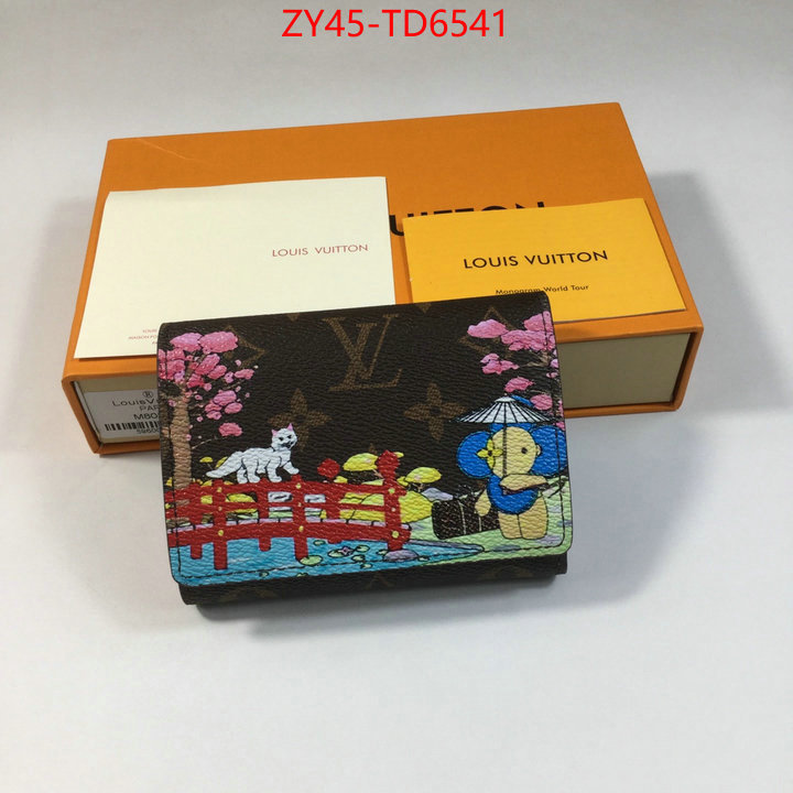 LV Bags(4A)-Wallet,what's the best to buy replica ,ID: TD6541,$: 45USD