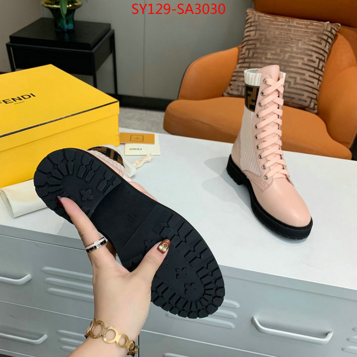 Women Shoes-Fendi,best replica quality , ID:SA3030,$: 129USD