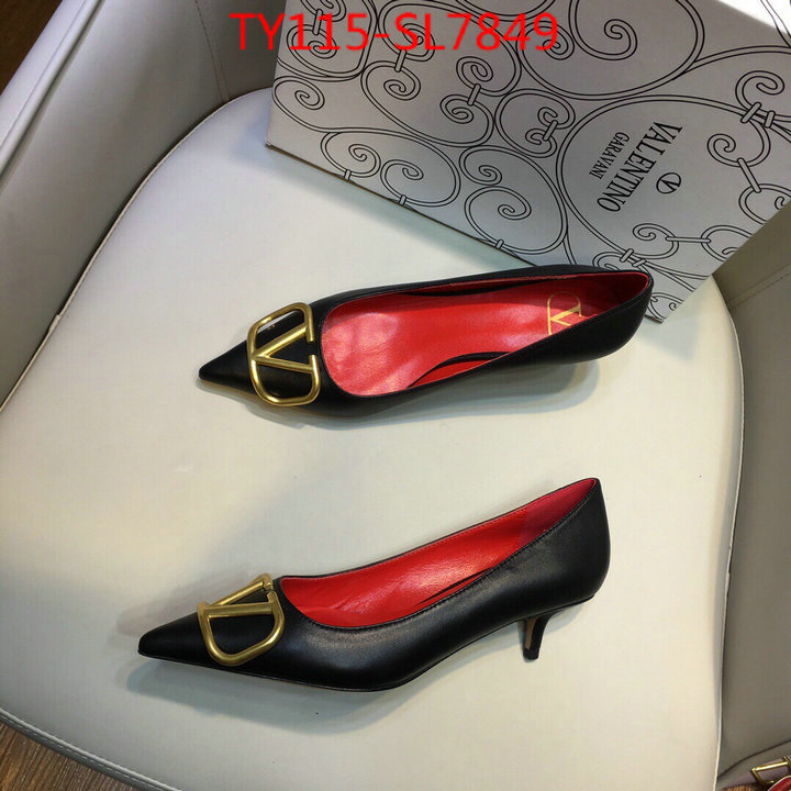 Women Shoes-Valentino,2023 aaaaa replica 1st copy , ID: SL7849,$: 115USD