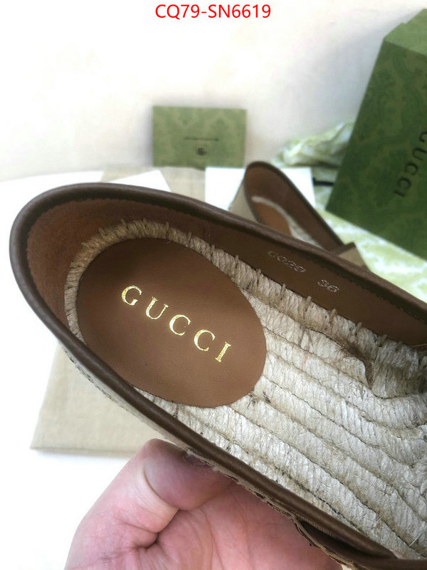 Women Shoes-Gucci,supplier in china , ID: SN6619,$: 79USD