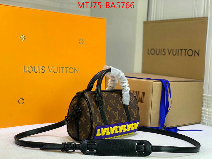 LV Bags(4A)-Speedy-,top 1:1 replica ,ID: BA5766,$: 75USD