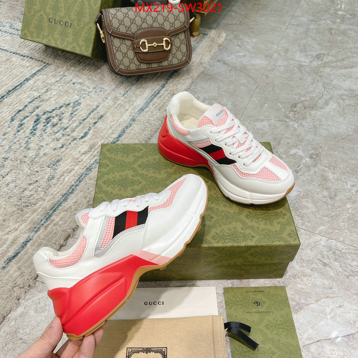 Women Shoes-Gucci,highest quality replica , ID: SW3021,$: 219USD