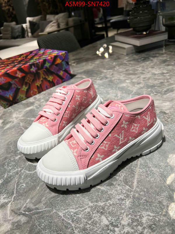 Women Shoes-LV,designer , ID: SN7420,$: 99USD