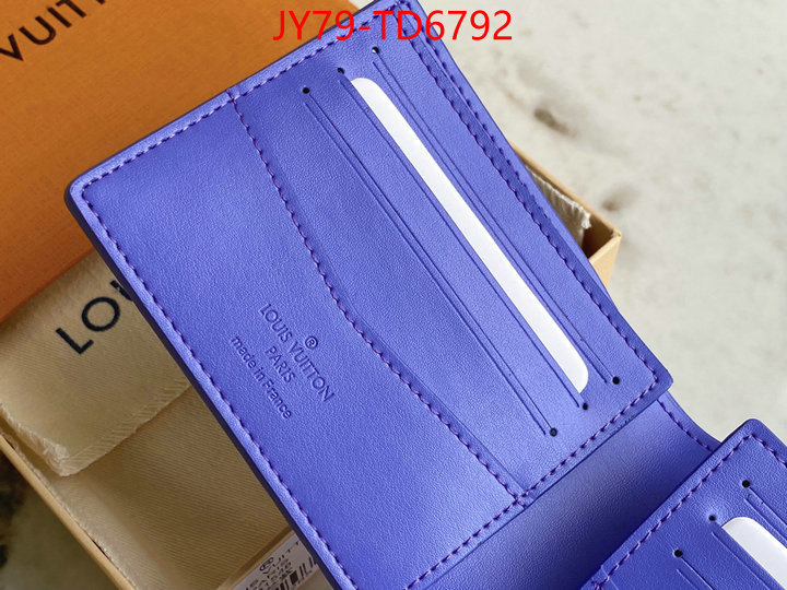 LV Bags(TOP)-Wallet,ID: TD6792,$: 79USD