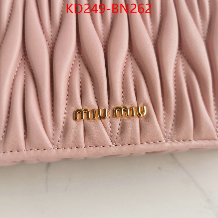 Miu Miu Bags(TOP)-Diagonal-,how quality ,ID: BN262,$: 249USD