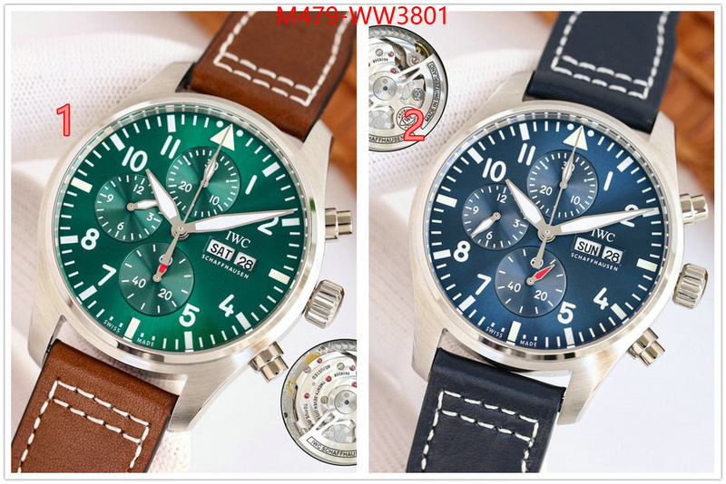 Watch(TOP)-IWC,new 2023 , ID: WW3801,$: 479USD