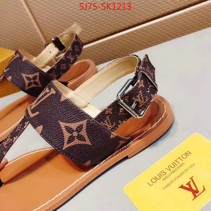 Women Shoes-LV,top quality fake , ID: SK1213,$:75USD