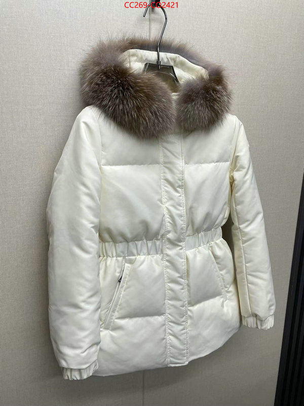 Down jacket Women-Moncler,aaaaa customize , ID: CO2421,$: 269USD