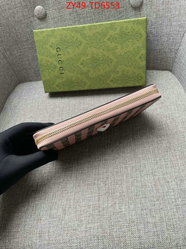 Gucci Bags(4A)-Wallet-,aaaaa+ replica designer ,ID: TD6553,$: 49USD