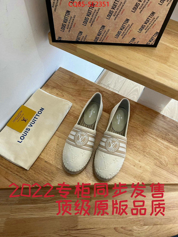 Women Shoes-LV,replicas buy special , ID: SE2351,$: 85USD