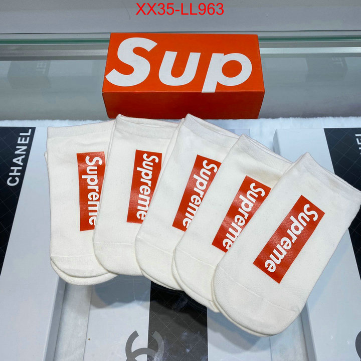 Sock-Supreme,top brands like , ID: LL963,$:35USD