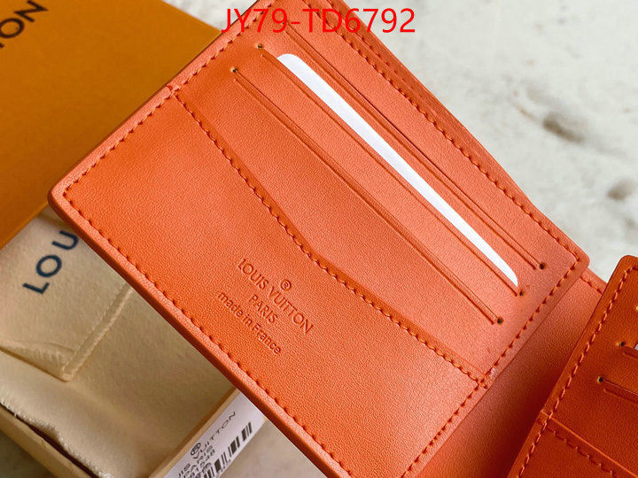 LV Bags(TOP)-Wallet,ID: TD6792,$: 79USD