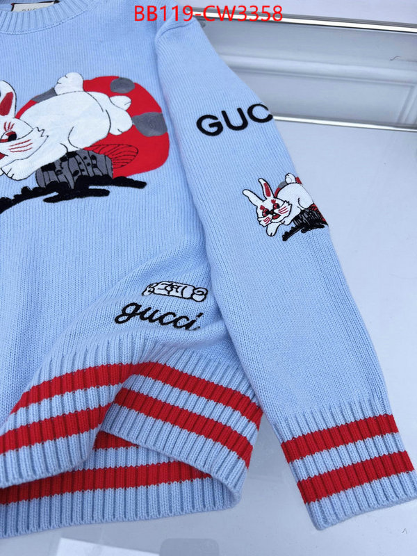 Clothing-Gucci,best replica 1:1 , ID: CW3358,$: 119USD