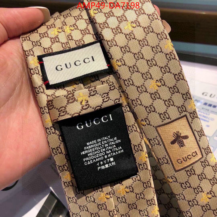 Ties-Gucci,customize the best replica , ID: DA7198,$: 49USD