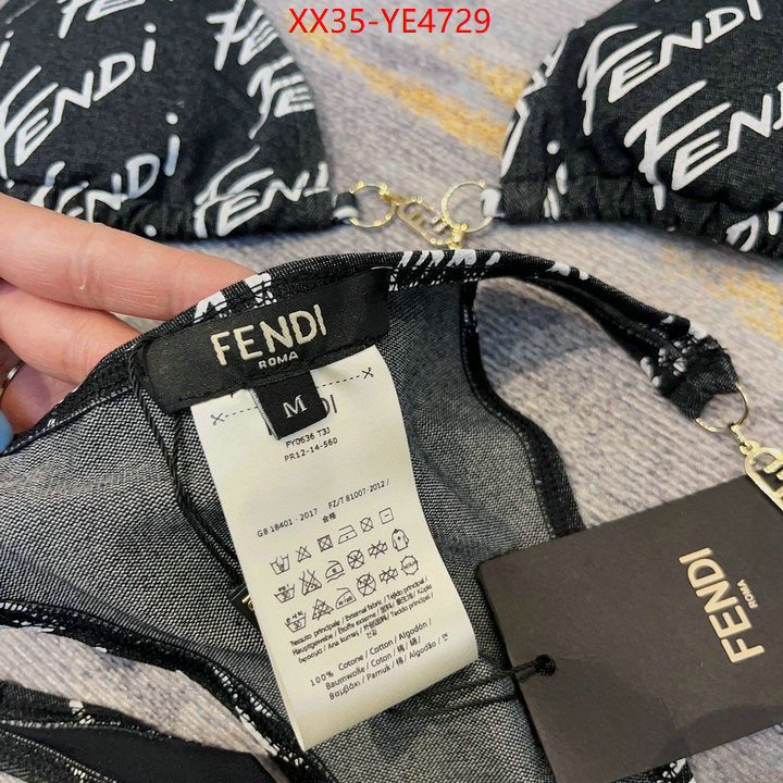 Swimsuit-Fendi,buy 1:1 , ID: YE4729,$: 35USD