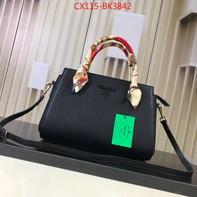 Prada Bags(4A)-Handbag-,ID: BK3842,$:99USD