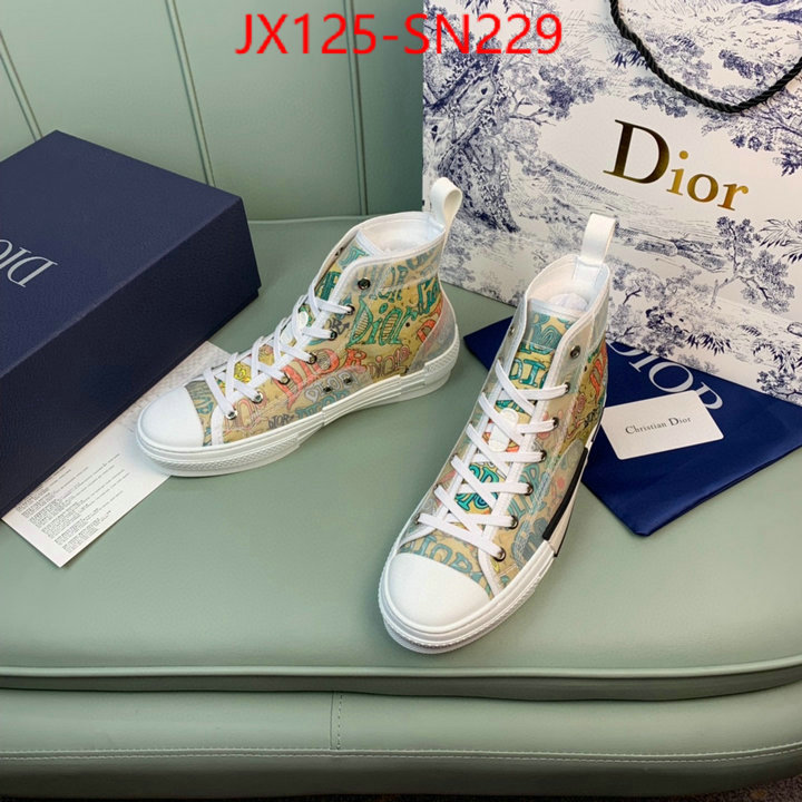 Men shoes-Dior,luxury fashion replica designers , ID: SN229,$: 125USD