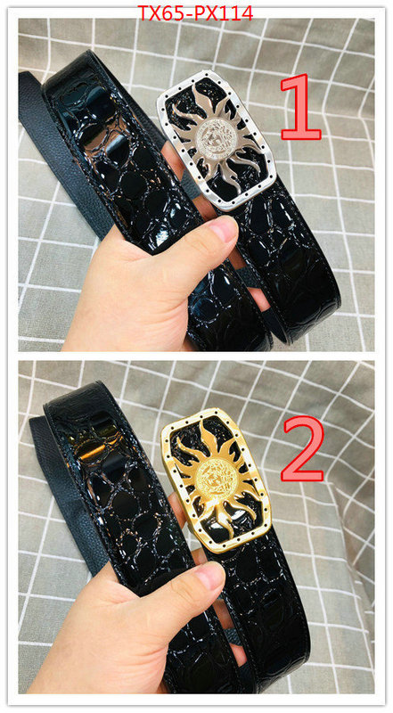 Belts-Versace,designer 7 star replica , ID: PX114,$: 65USD