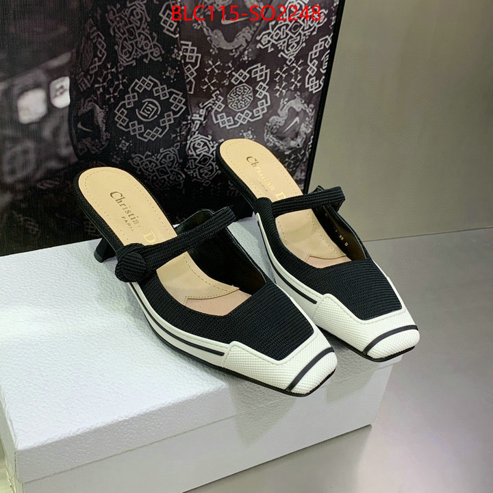 Women Shoes-Dior,2023 replica , ID: SO2248,$: 115USD