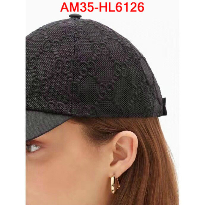 Cap (Hat)-Gucci,luxury cheap , ID: HL6126,$: 35USD