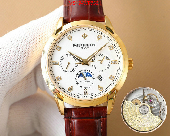 Watch (TOP)-Ptek Ph1ippe,top grade , ID: WP7551,$: 519USD