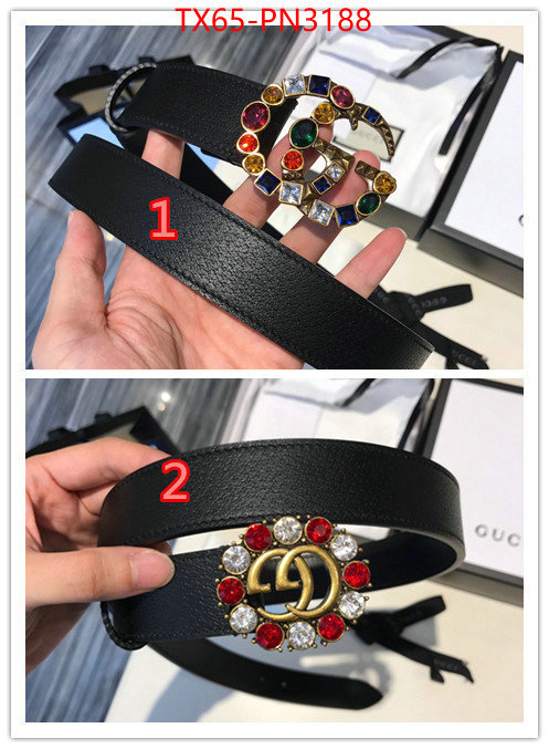 Belts-Gucci,designer 1:1 replica , ID: PN3188,$: 65USD