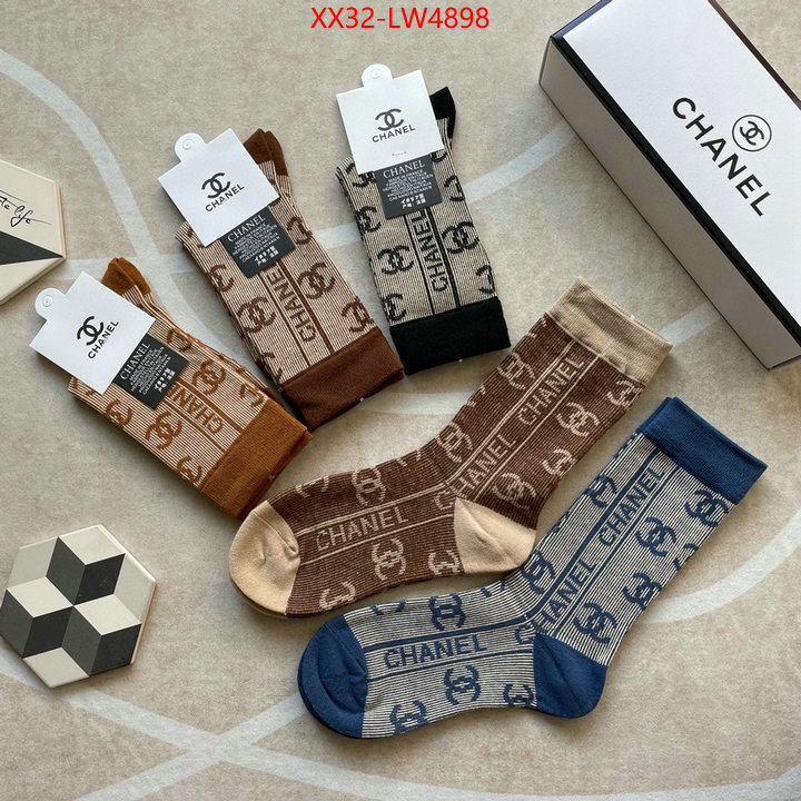 Sock-Chanel,fashion , ID: LW4898,$: 32USD