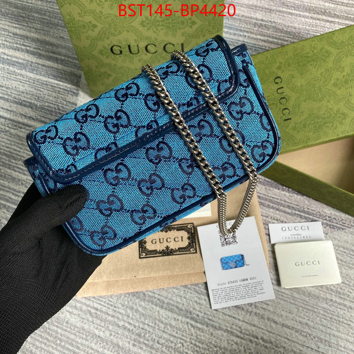 Gucci Bags(TOP)-Marmont,buy cheap ,ID: BP4420,$: 145USD